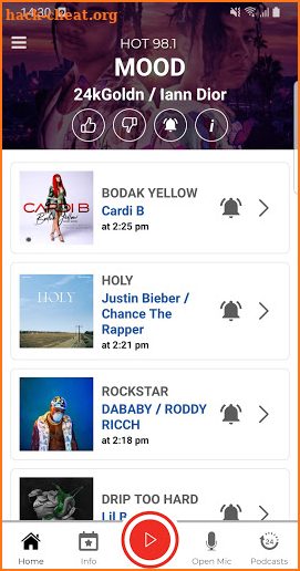 HOT 98.1 screenshot