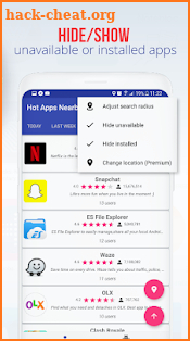 Hot Apps Nearby - Most Popular Apps & Games Nearby screenshot