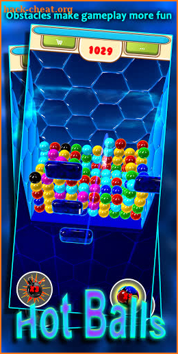 Hot Balls - match-3 with unique mechanics screenshot