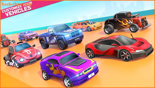 Hot Car Race Off screenshot