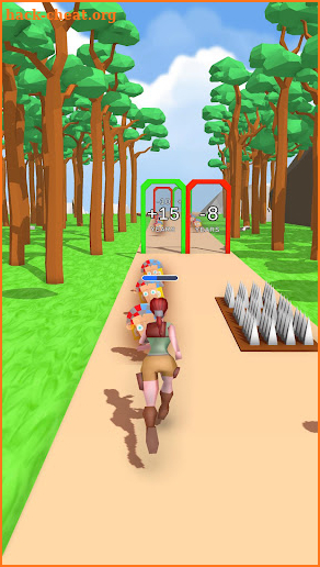 Hot Girl Evolution Run 3D ! screenshot