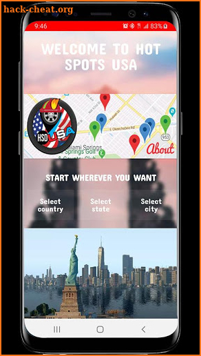 Hot Spots USA screenshot