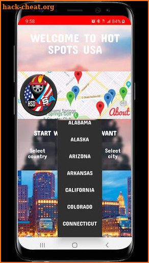 Hot Spots USA screenshot