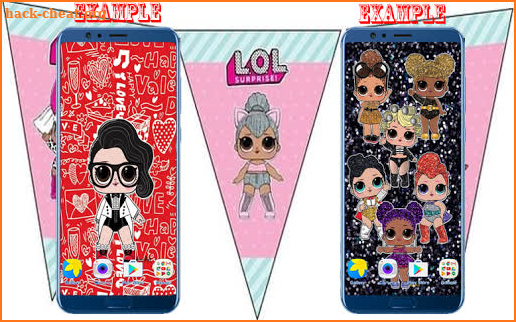 HOT Surprise Lol Dolls Wallpapers screenshot