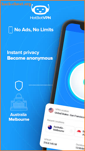 HotBot VPN: Fast, Secure & Trusted Private Network screenshot