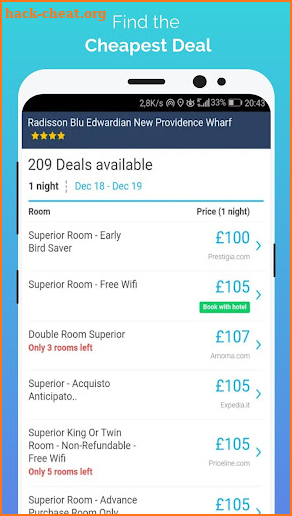 Hotel Booking screenshot