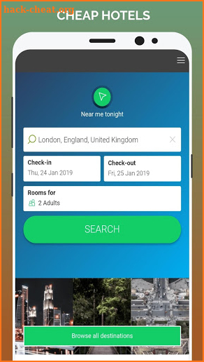 Hotel Booking: search cheap hotels near me screenshot