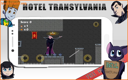 Hotel Dracula Transulvania Onion Dash screenshot