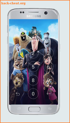 hotel transylvania lock screen screenshot