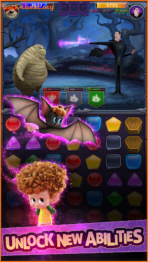 Hotel Transylvania: Monsters! - Puzzle Action Game screenshot