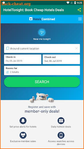 HotelTonight: Book Cheap Hotels Deals screenshot