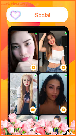 HotHeart - Online video chat screenshot