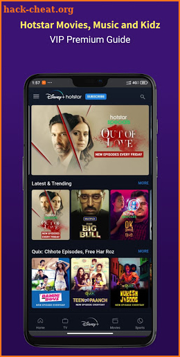 Hotstar app - Hotstar TV Shows - Hotstar VIP Tips screenshot