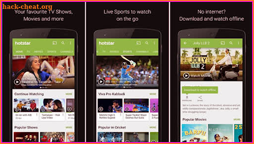 Hotstar Live Cricket TV Show - Free Movies Helper screenshot