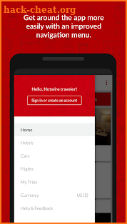 Hotwire Hotel & Car Rental App screenshot