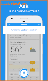 HOUND Voice Search & Mobile Assistant screenshot