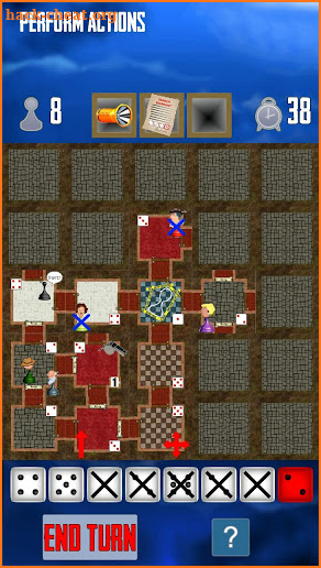 House Arrest  detective board game screenshot