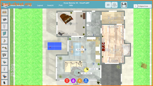 HOUSE SKETCHER | 3D FLOOR PLAN screenshot