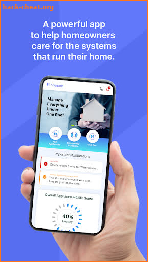 Housed: Home Maintenance App screenshot