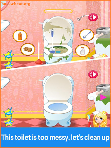 Housekeeper Bathroom Cleaning and Washing screenshot