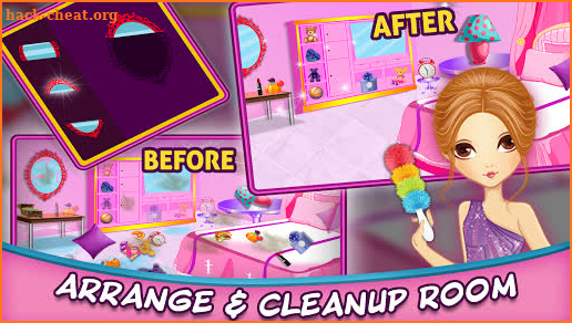 Housekeeping Girl : Clean House Room screenshot