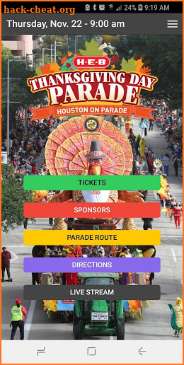 Houston Thanksgiving Day Parade 2018 screenshot