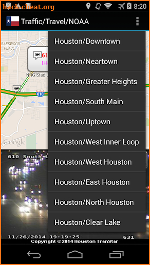 Houston Traffic Cameras Pro screenshot