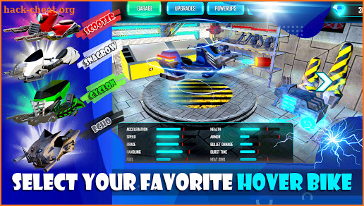 Hover Blaster: Hovercraft Combat Racing Battle screenshot