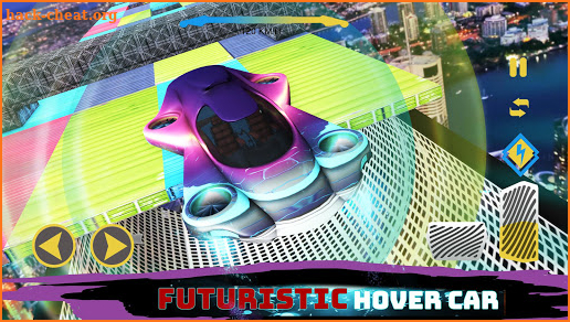 Hover Car Impossible Tracks screenshot