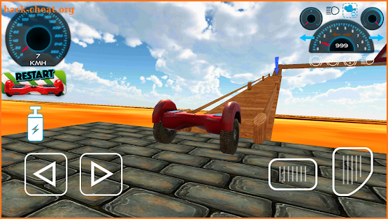 Hoverboard Stunts Hill Climb screenshot