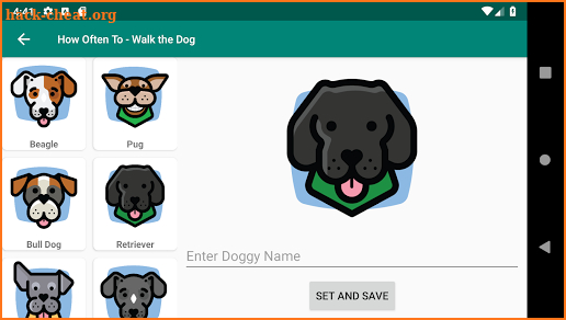 How Often To - Walk the Dog screenshot