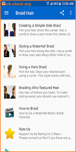 How to braid Hair : Free Guide screenshot