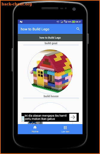 how to build lego screenshot