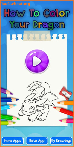 How to color & train your dragon screenshot