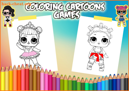 How To Color LOL Surprise Dolls screenshot