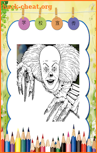 How to color pennywise IT screenshot