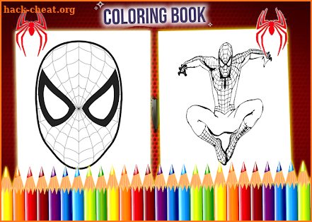 How to color Spider-Man screenshot