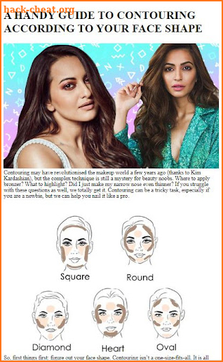 How To Contour Your Face screenshot