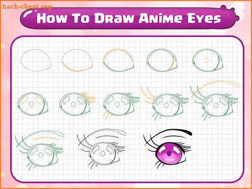 How to Draw Anime Eyes screenshot