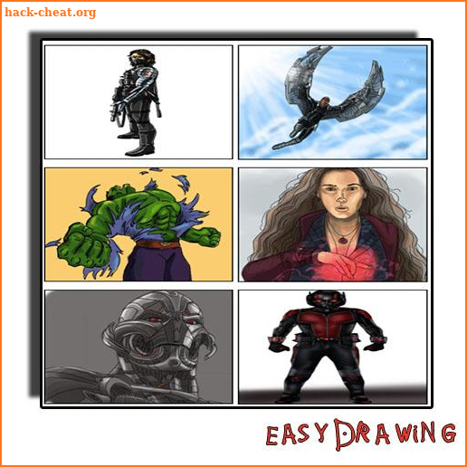 How To Draw Avengers screenshot