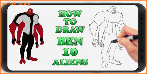 How to Draw Ben 10 Aliens Characters screenshot