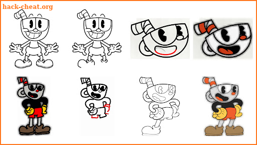 How to Draw Cup Character easy screenshot