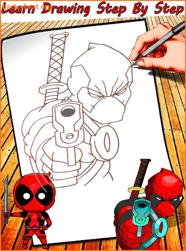 How To Draw DeadPool screenshot