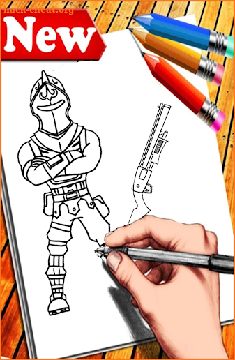 how to draw Fortninte 2018 screenshot