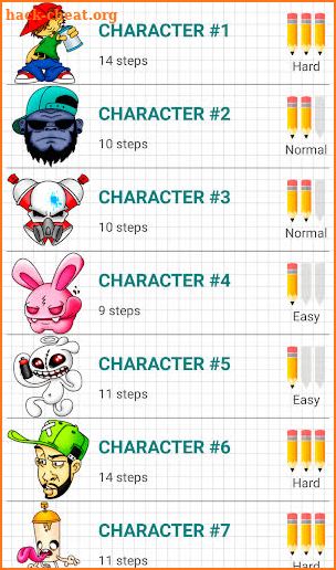 How to Draw Graffiti Characters screenshot