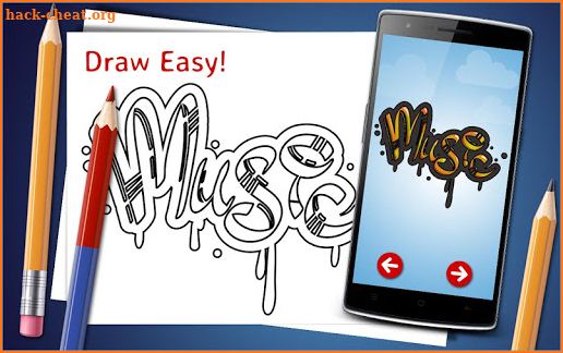 How to Draw Graffiti step by step Drawing App screenshot