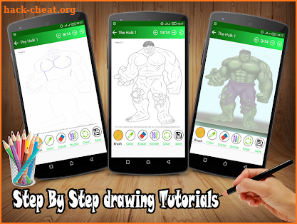 How To Draw Hulk - Step By Step Easy screenshot