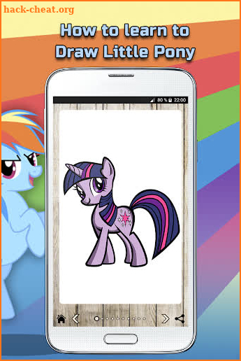 How to draw Little Pony screenshot