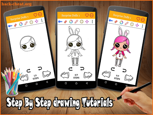 How To draw lol surprise dolls screenshot