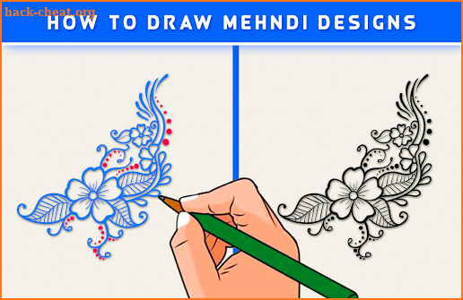 How To Draw Mehndi Designs screenshot